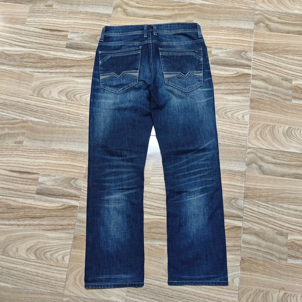 Dark Wash Bootcut Denim Jeans - Picture 2 of 4